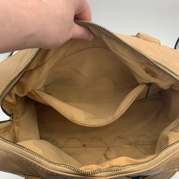 Chanel Wild Stitch Boston handbag Beige - Picture 13 of 15